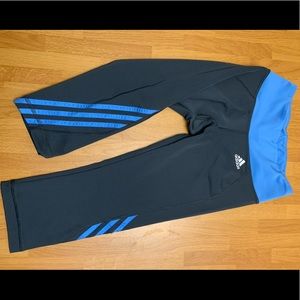 Adidas fitted capris